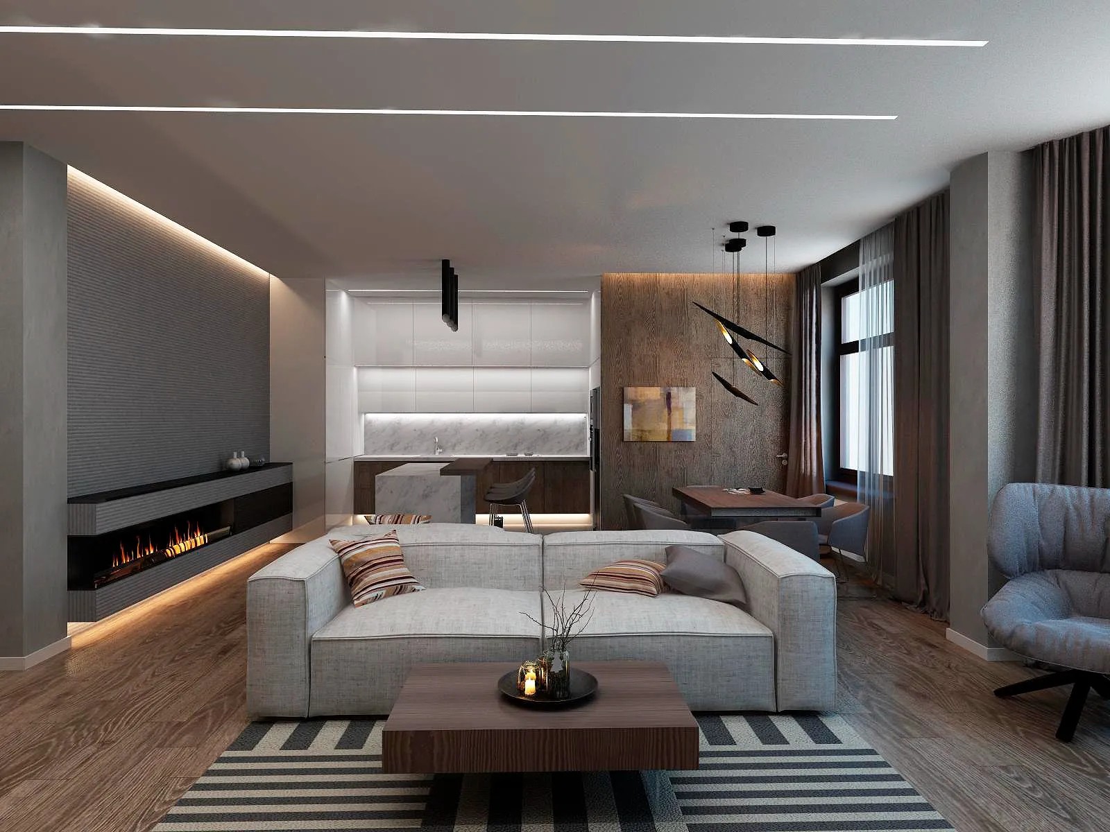 Intérieur rénové par DE'RENOV